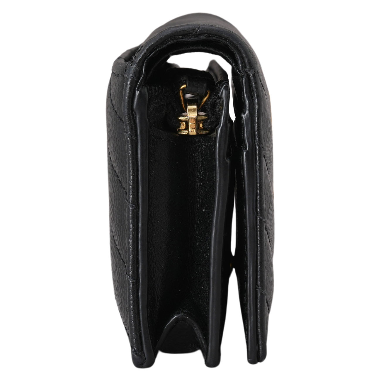 YVES SAINT LAURENT(USED)생로랑 모노그램 쉐브론 카드지갑